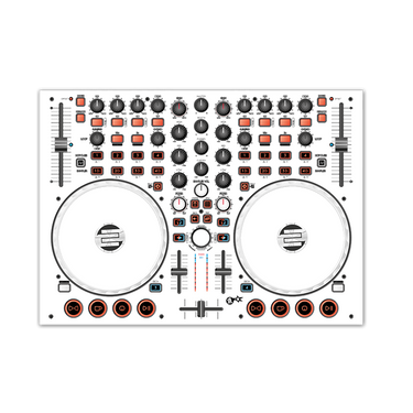 dj-skins Reloop Terminal Mix 2 Skin WHITE aka STAR TROOPER